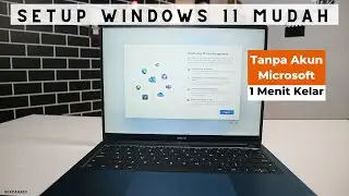 Cara Setup Laptop Windows 11 Tanpa Akun Microsoft 1 Menit Kelar Sign in Login Anti Ribet Mudah