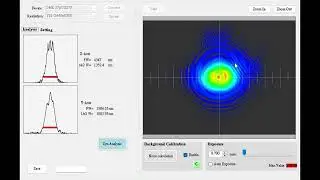 Laser module beam profile Measurement