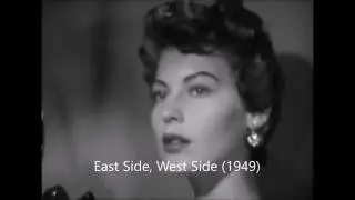 East Side, West Side (1949  )   ~  Ava  Gardner  , scene
