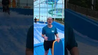 FIVE Flowrider Tricks at Island Waterpark #atlanticcity #flowrider #surf