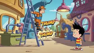 Biru and The Broken Ladder Mystery | Retro 2D Kids Comic Story | Moral for Children