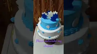Micky mouse sticker cake