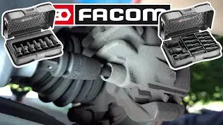 FACOM 2 coffrets d'embouts &agrave; chocs, douilles &agrave; impact, coffret de douilles XZN (12 &eacute;toiles) ▶︎TEST◀︎