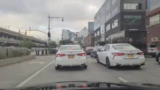 🚙Driving up Westside Highway, Henry Hudson Parkway and The Bronx, NYC 🚗