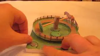 Seabiscuit kinetic sculpture paper model