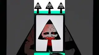 🔺Sprunki OC Triangle (From Save the Shapes) phase 1-2 X #emoji 😳