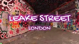 LONDON'S MOST FAMOUS LEGAL STREET ART & GRAFFITI TUNNEL | LEAKE STREET | UK TOURIST GUIDE MUST SEE