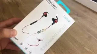 Honor Sport Bluetooth наушники от Huawei краткий обзор