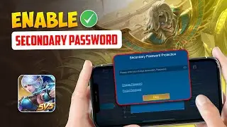 How to Enable Secondary Password in Mobile Legends on iPhone | Turn on MLBB Secondary Verification
