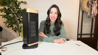 Staholz 3 in 1 Portable Space Heater with Humidifier:Ambient Light