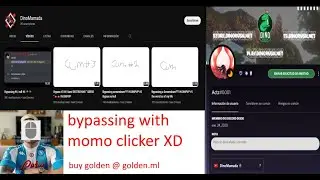 Bypassing A Screenshare To Momo Clicker Staff (Sympaa) With Momo Clicker XD #125