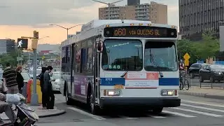MTA Bus Company: 2007 Orion VII OG HEV Bus 3712 On The Q60 At Queens Boulevard & 63rd Drive