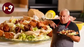 Con este truco la Ensalada César te quedará de restaurante