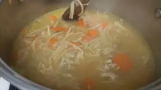 Chicken Pot Pie n Garlic Chicken Noodle Soup