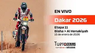 EN VIVO | Dakar 2026 – Etapa 11 Bisha - Al Henakiyah | Jornada CLAVE rumbo al final
