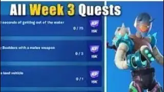 Complete Week 3 Weekly Quests Guide Fortnite Chapter 3 Season 3