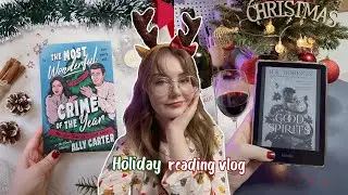 A Cozy Holiday Reading Vlog❄️ Finding Comfort in Books During Christmas Time