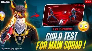 🔴GUILD TRIALS⚠️SELECTION FOR ESPORTS🔴UZUMAKI GAMING-IS LIVE-#freefire#trending