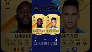 Lukaku Vs Lautaro Mart&iacute;nez FIFA Evolution #fc26#eafc25 #fifa #football #fc25 #fifacards