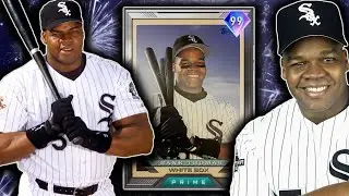 99 FRANK THOMAS IS UNSTOPPABLE... SO MUCH POWER! MLB THE SHOW 20