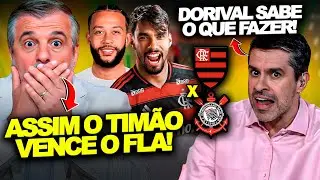 CORINTHIANS MONTA PLANO PERFEITO PARA VENCER O FLAMENGO NA FINAL DA SUPERCOPA E MÍDIA CRAVA AO VIVO