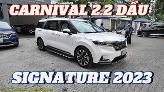 Kia Carnival 2.2 Diesel Signature 2023, Full accessories, Stone imitation floor, RGB interior LED...