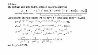 Exam IFM exercise October 8, 2019