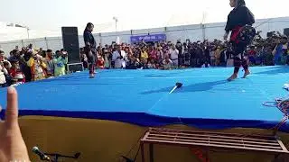 girls fight manipur marshal art#motivation