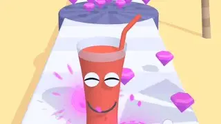 Juice Run Gameplay Reverse IOS Android Lvl 5 🍹🥤🧃 #shorts