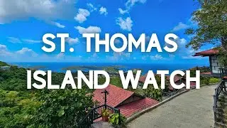 St. Thomas Island Watch: Crown Bay Cruise Port, Planes & Caribbean Views (Replay)