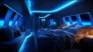 Relax Inside the Airplane Cabin - ASMR Airplane Ambience for Deep Sleep and Relaxation