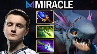 NIGMA.MIRACLE SLARK WITH 21 KILLS - DOTA 2 7.28 GAMEPLAY
