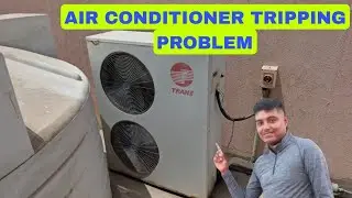 Ac Compressor tripping problem. New Ac compressor tripping problem. Ac Compressor not working 