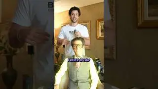 Giving my father in law a HAIRCUT!!