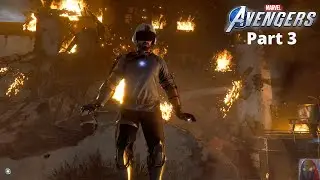 Broken Down Iron Man - Marvel's Avengers Part 3 PS5 Gameplay