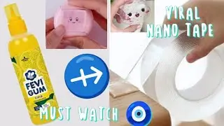 ❤️&zwj;🔥Homemade 🍭💞 Viral Nano tape 🔥 Must watch 🧿🪷 #trending #creativity #viral