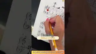 Teaching Middle C Pieces from the NoteMatch Book 1