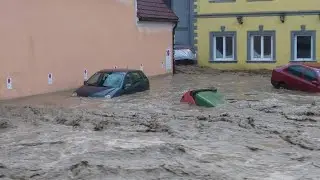 Massive floods due to heavy rainfalls in Puebla of the Mexico incredible Footage Caught On Camera
