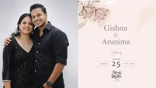 Wedding Ceremony LIVE Webcast | Gishnu - Arunima | Story Maker Photography - 9995719779 | 17 01 2026