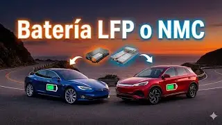 El coche el&eacute;ctrico con Bater&iacute;a 🪫 LFP y/o NMC