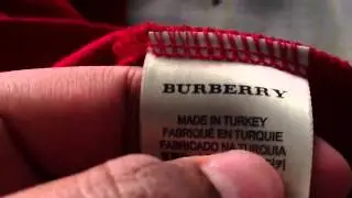 Spotting A Fake Burberry Polo Shirt