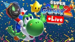 🔴LIVE: Geburtstags Stream in Super Mario Galaxy 2