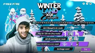 WINTERLAND CRIMINAL RETURNS 🥶 Free Fire MaX 