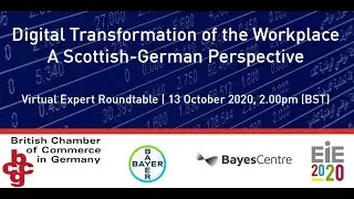 BCCG Web Conference: Digital transformation of the workplace &ndash; A Scottish-German perspective