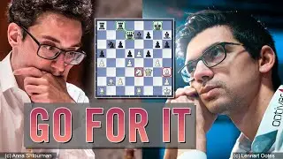 Go for it | Fabiano Caruana vs Anish Giri | Tata Steel Chess 2022