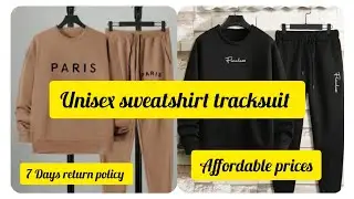 Best track suit for men haul/winter tracksuit/sweatshirt tracksuit/affordable tracksuit 4sports gym