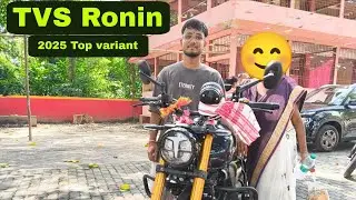 My New Bike TVS Ronin Top Variant Special Edition // SXV Life 