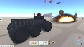 [TerraTech Mod] BlackWing RP-200 Ball Turret (Live Fire Test)