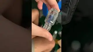 Multi-sided screen printing machine on polygon glass bottles, small bottle