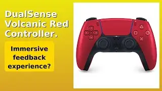 REVIEW (2025): DualSense Volcanic Red Controller. Features.